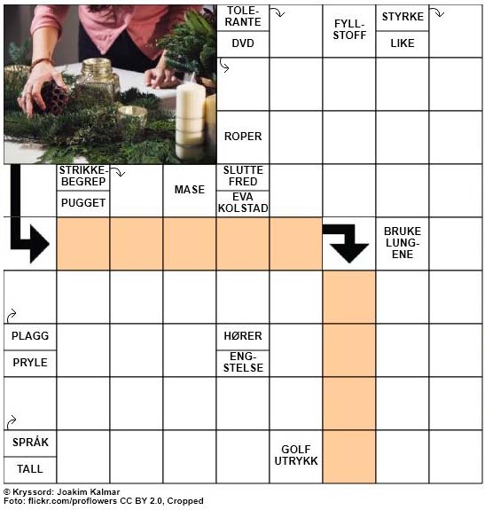 Dagens julekryssord - 13. Desember - 2017