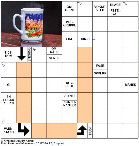 Dagens julekryssord - 16. Desember - 2017