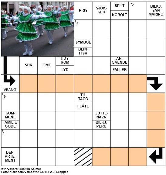Dagens julekryssord - 17. Desember - 2017