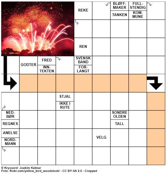 Dagens julekryssord - 31. Desember - 2017