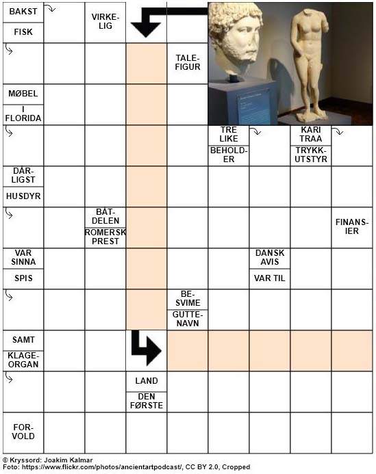 Dagens kryssord – 10. April – 2019