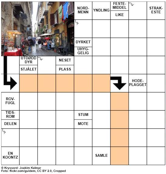 Dagens kryssord - 12. Juli - 2018