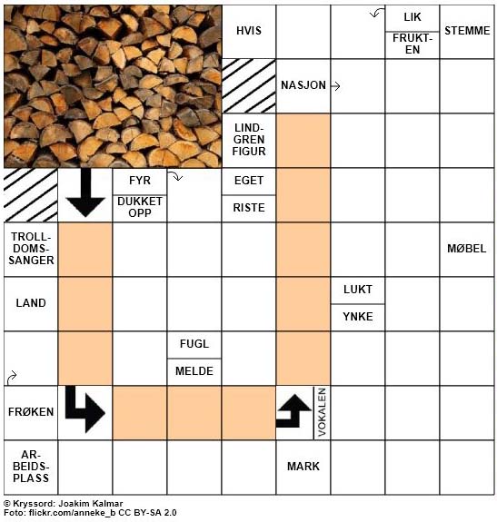 Dagens kryssord - 12. September - 2017