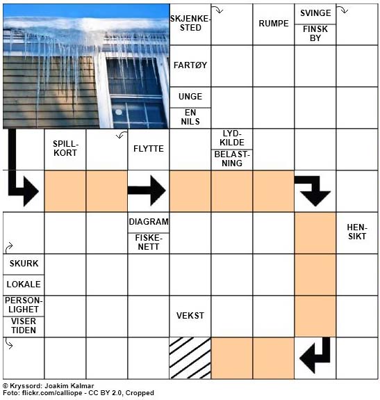 Dagens kryssord - 13. Januar - 2018