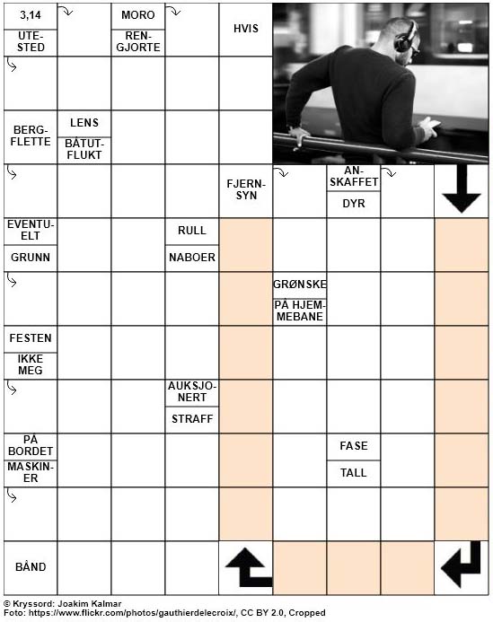 Dagens kryssord – 21. Januar – 2019