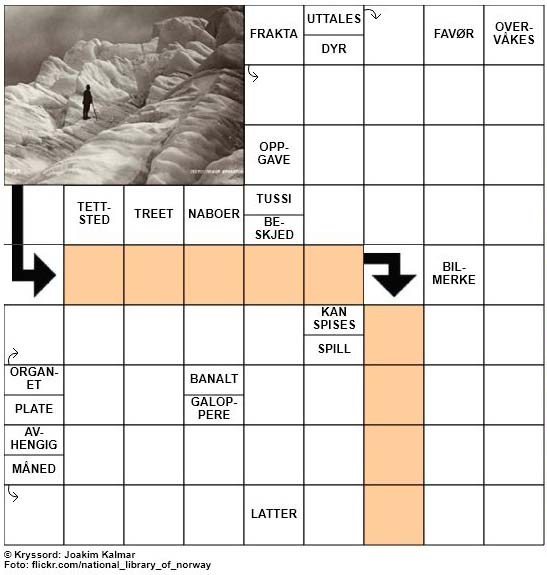 Dagens kryssord - 23. Januar - 2018