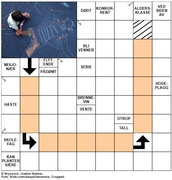 Dagens kryssord - 23. Mai - 2018