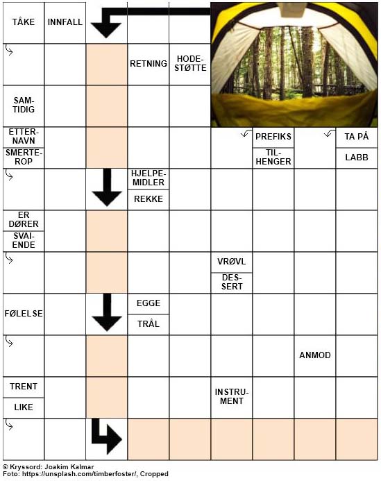 Dagens kryssord – 24. Mai – 2019
