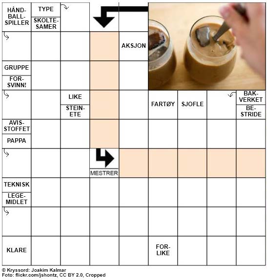Dagens kryssord - 26. Juli - 2018