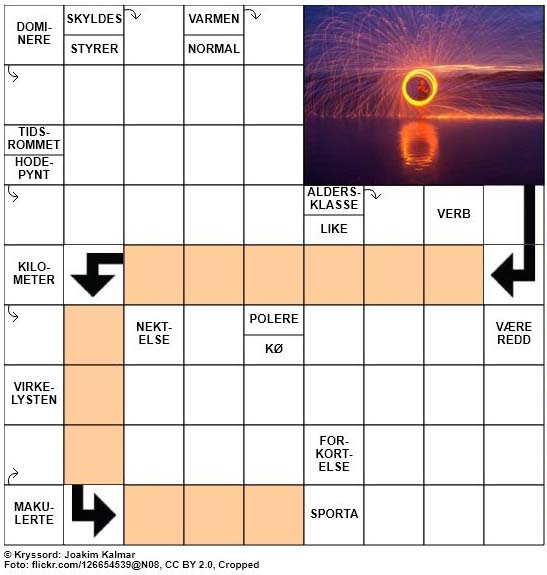 Dagens kryssord - 27. Juni - 2018