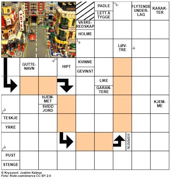 Dagens kryssord - 27. September - 2017