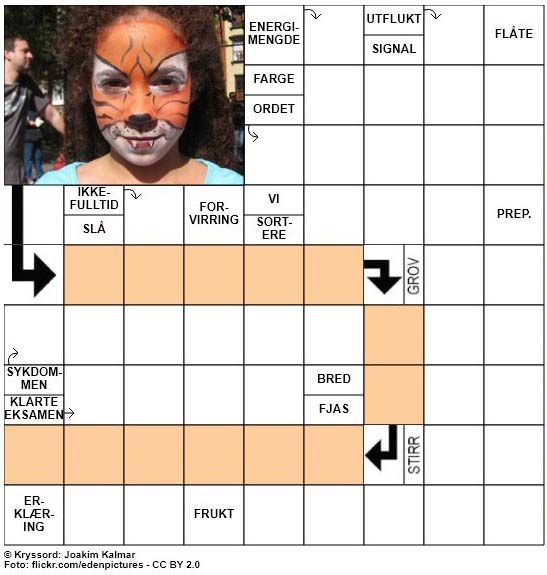 Dagens kryssord - 28. April - 2018