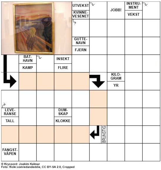 Dagens kryssord - 29. August - 2018