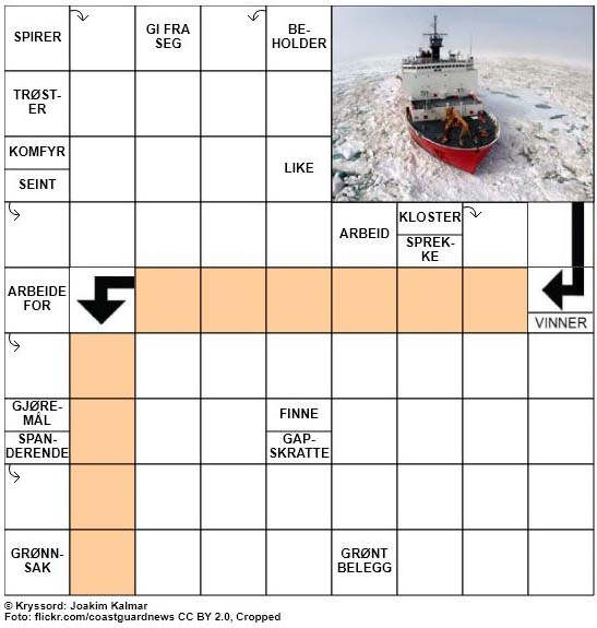 Dagens kryssord - 30. Januar - 2018
