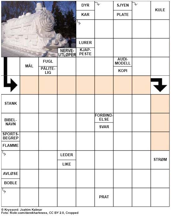 Dagens kryssord – 30. November – 2018