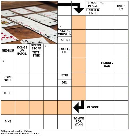 Dagens kryssord - 31. Oktober - 2017