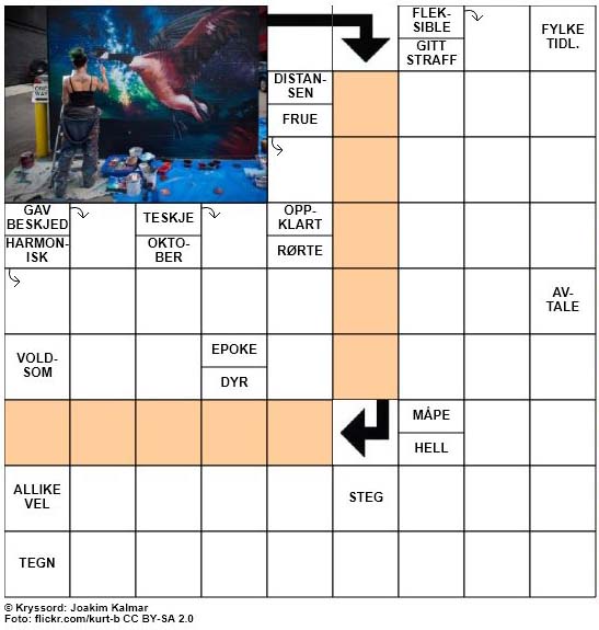 Dagens kryssord - 6. Oktober - 2017