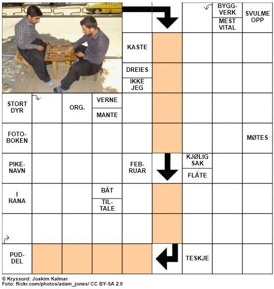 Sommerkryssord nr. 23 - 25.juni - 2017
