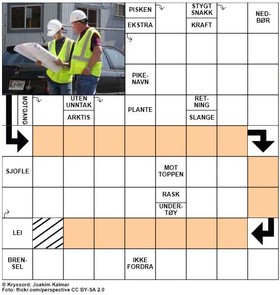 Sommerkryssord nr. 76 - 17. August - 2017