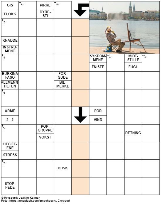 Dagens kryssord – 11. Juni – 2019