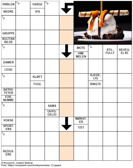 Dagens kryssord – 2. Juni – 2019
