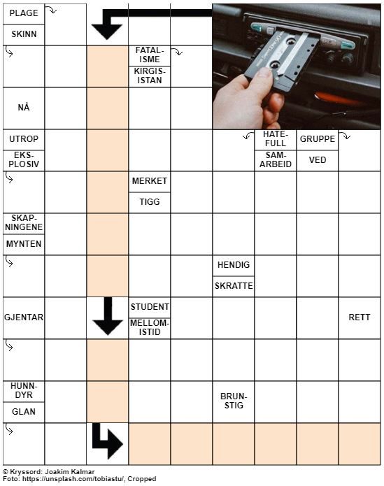 Dagens kryssord – 24. August – 2019