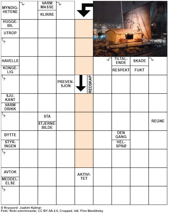 Dagens kryssord – 17. September – 2019
