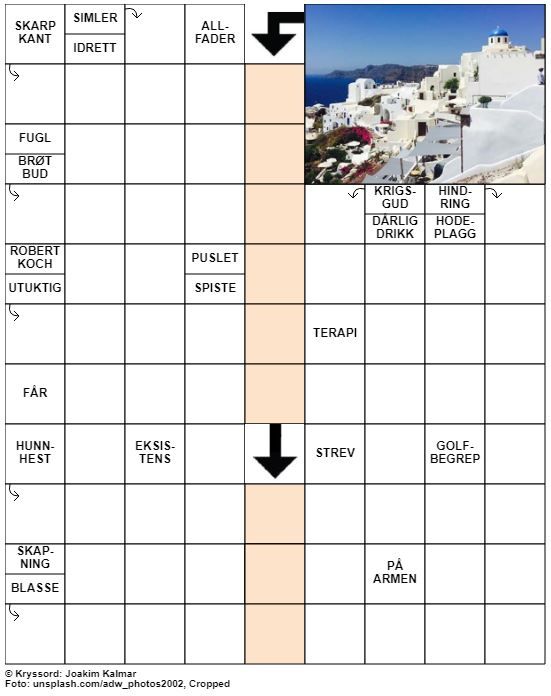 Dagens kryssord – 29. September – 2019
