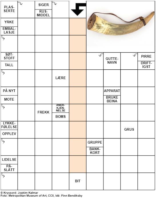 Dagens kryssord – 12. November – 2019