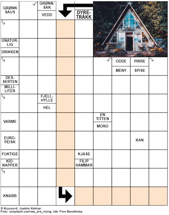 Dagens kryssord – 15. Januar – 2020