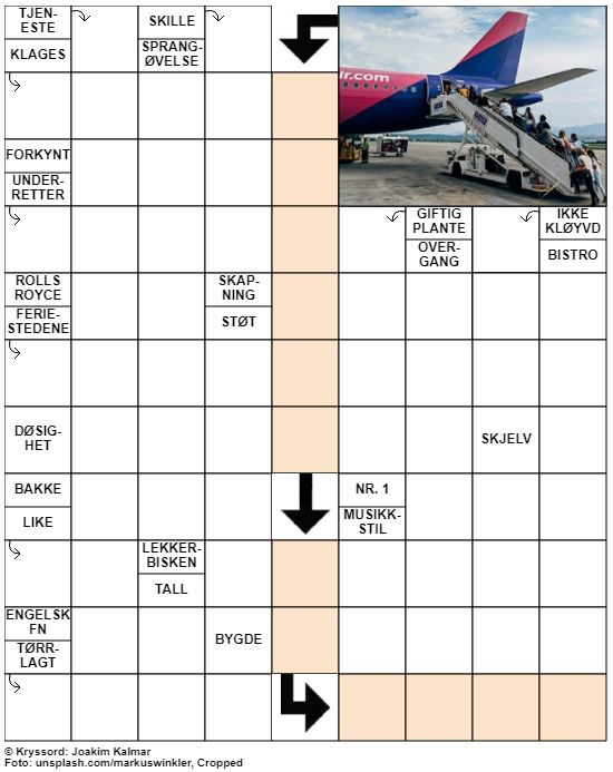 Dagens kryssord – 23. Januar – 2020