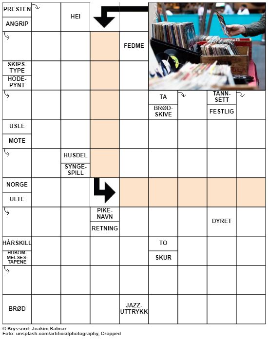 Dagens kryssord – 25. Januar – 2020