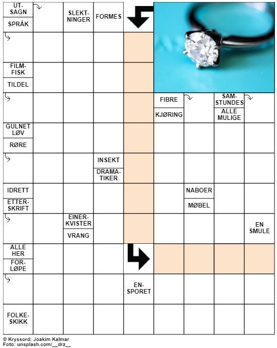 Dagens kryssord – 10. Februar - 2020