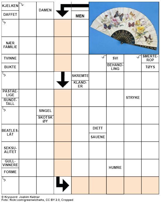 Dagens kryssord – 18. Februar - 2020