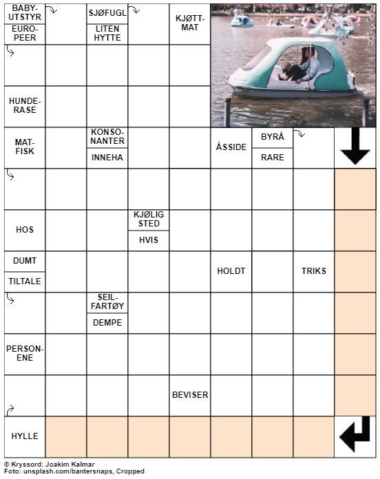 Dagens kryssord – 6. Mars - 2020
