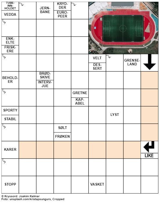 Dagens kryssord – 11. Mars - 2020
