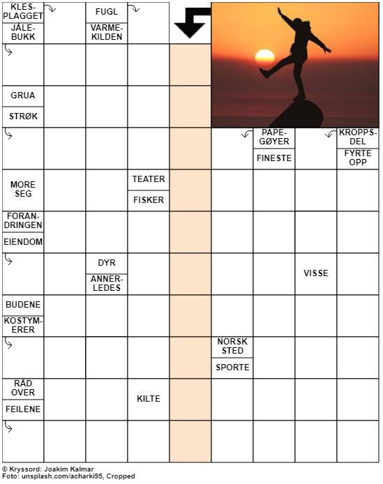 Dagens kryssord – 27. Mars - 2020