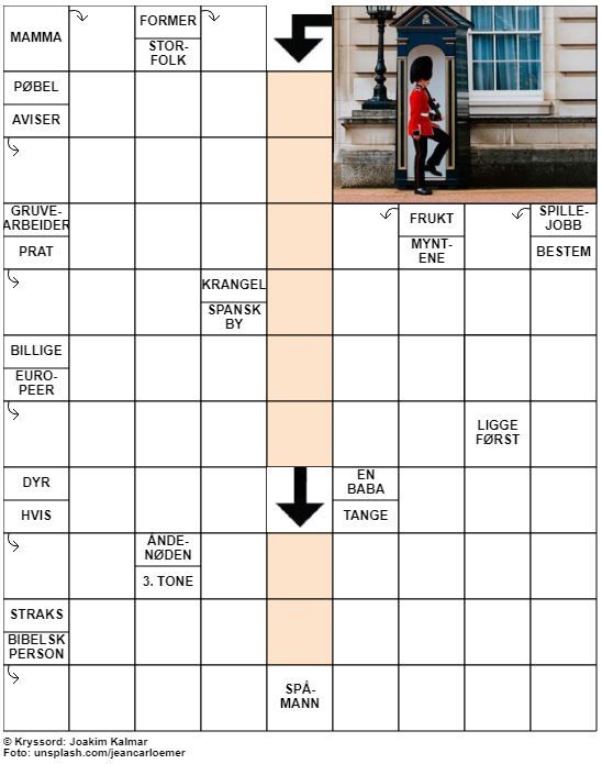 Dagens kryssord – 26. April - 2020