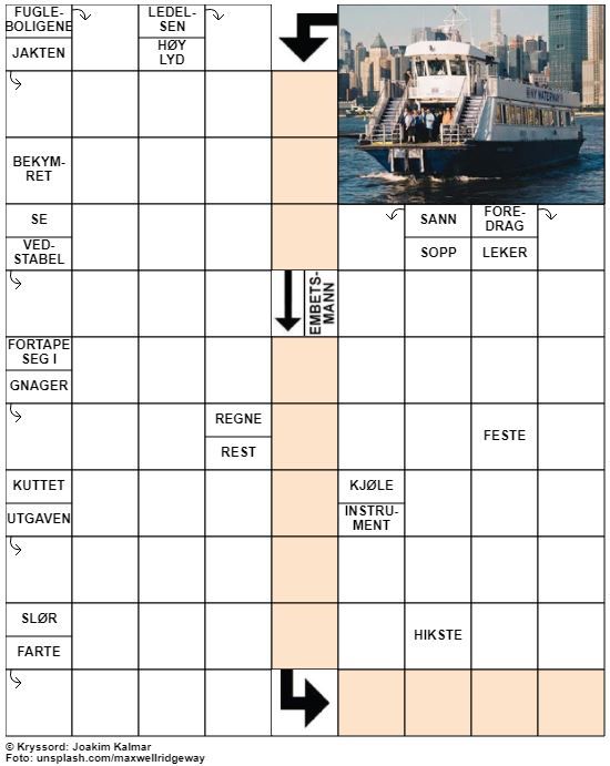 Dagens kryssord – 28. April - 2020