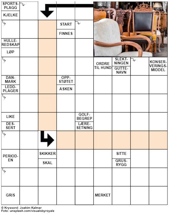 Dagens kryssord – 11. Mai - 2020