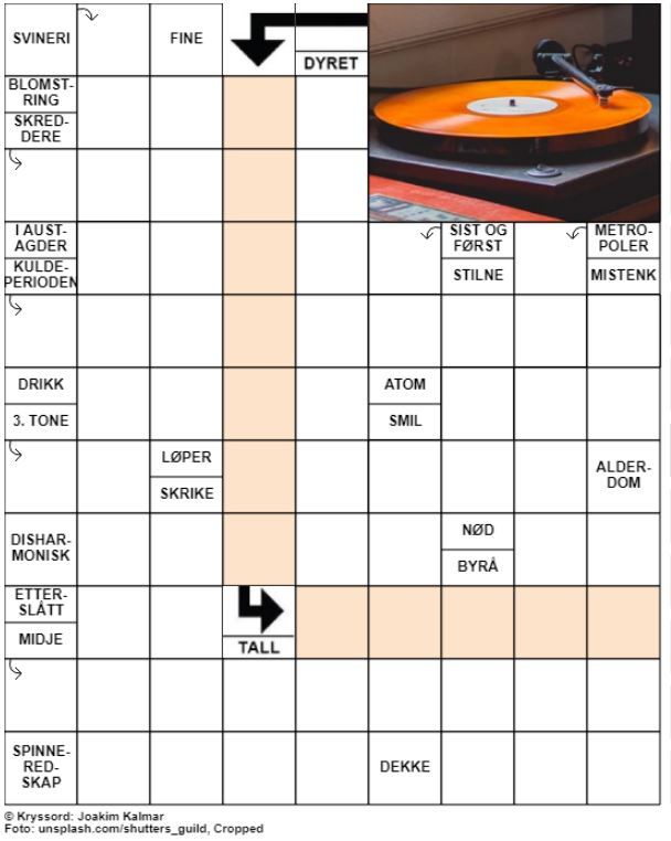 Dagens kryssord – 22. Mai - 2020