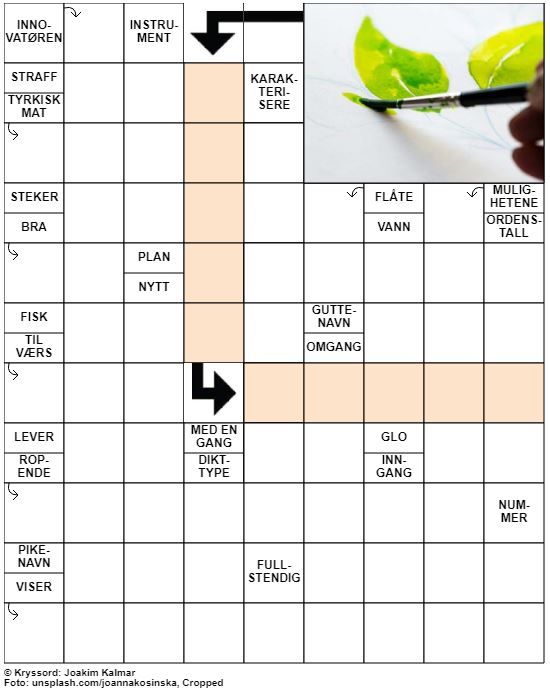 Dagens kryssord – 5. Juni- 2020