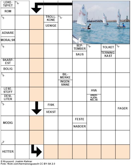 Dagens kryssord – 15. Juli - 2020