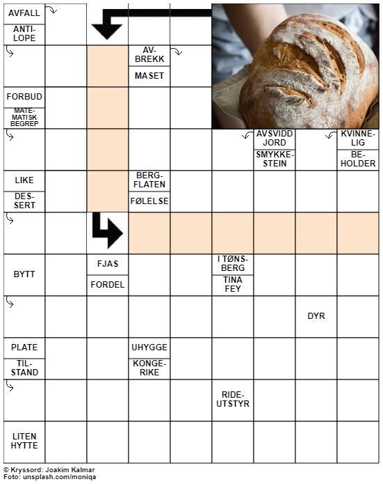 Dagens kryssord – 24. August - 2020