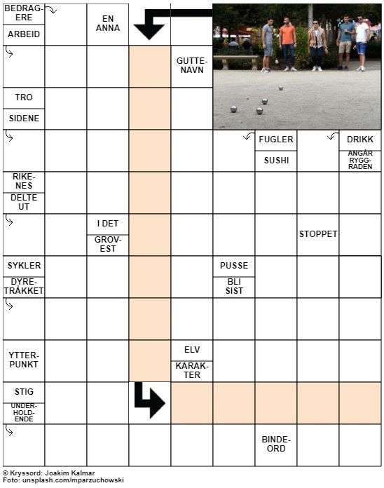 Dagens kryssord – 25. August - 2020