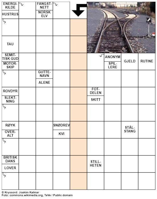 Dagens kryssord – 5. September - 2020