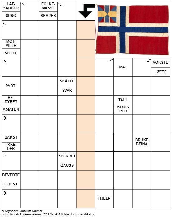 Dagens kryssord – 1. November- 2020