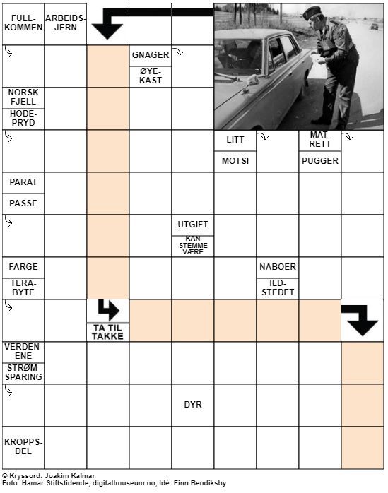 Dagens kryssord – 9. Oktober- 2020