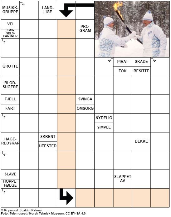 Dagens kryssord – 2. November- 2020