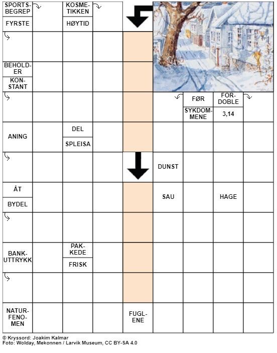 Dagens kryssord – 29. November- 2020